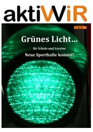 Grünes Licht…