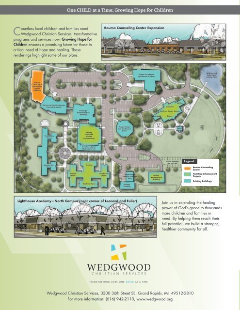 View Our Campaign Brochure - Wedgwood Christian Services