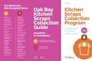 Oak Bay Kitchen Scraps Collection Guide Kitchen Scraps Collection Program