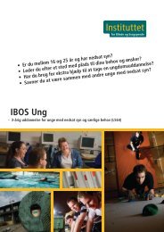 ungdomsuddannelse? IBOS Ung