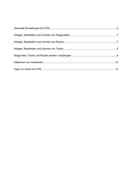 GPS TrackMaker Handbuch