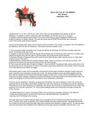 Download the 2011 Championship story! - Canadian Morgan Horse ...