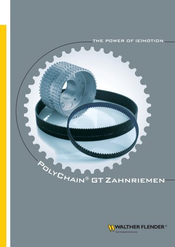 Zahnriemen PolyChain GT Carbon - Walther Flender