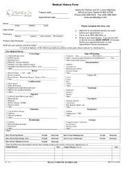 Established Patient Prenatal Medical History Form - Santa Fe Ob/Gyn