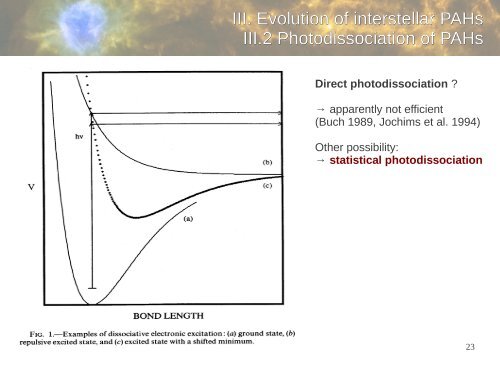 Astrochimistry – Spring 2013 Interstellar PAHs