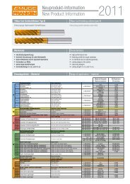 Neuprodukt-Information New Product Information - EMUGE ...