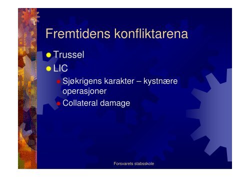 Militær (sjø-) makt og teknologi