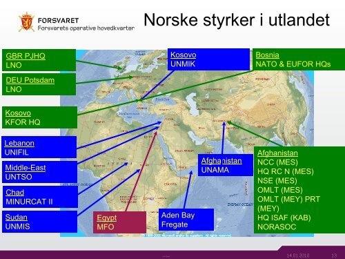 FSJ direktiv for operativ logistikk Operativ logistikk i fremtidens Sjøforsvar