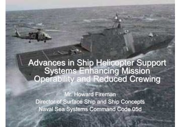 Advances in Ship Helicopter Support Systems Enhancing Mission ...