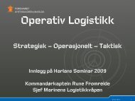 Operativ Logistikk