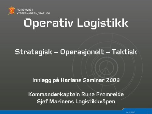 Operativ Logistikk