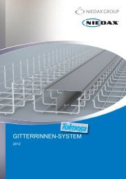 GITTERRINNEN-SYSTEM - Niedax