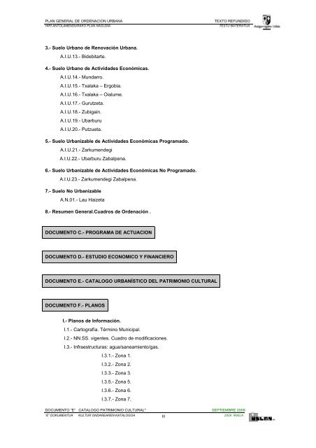 plan general de ordenacion urbana del municipio de astigarraga