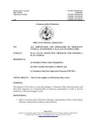 CD-MSC 04-08 Rev04 Flag State Inspection Program - Dominica ...