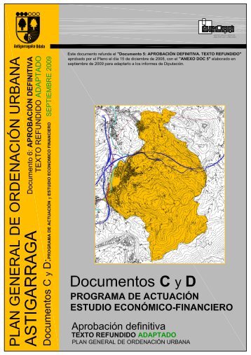 plan general de ordenacion urbana del municipio de astigarraga