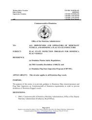 CD-MSC 04-08 Rev03 Flag State Inspection Program - Dominica ...