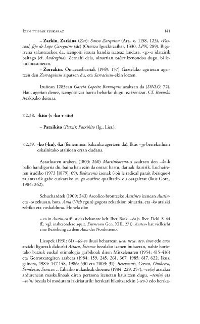 Onomasticon 26: Izen ttipiak euskaraz - Euskaltzaindia