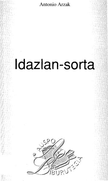 Idazlan-sorta