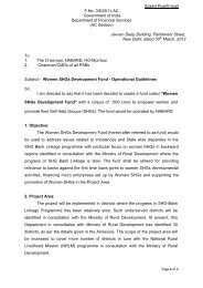 Women SHGs Development Fund - Operational Guidelines - Home ...