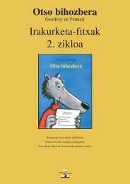 Irakurketa-fitxak 2.zikloa