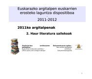 Euskarazko argitalpen euskarrien erosteko laguntza dispositiboa 2011-2012