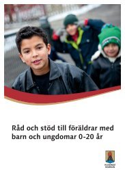 Råd och stöd till föräldrar med barn och ungdomar 0-20 år