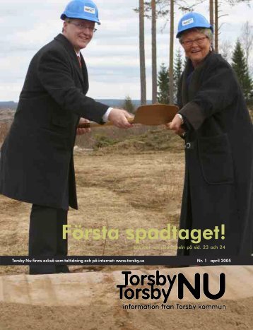 Första spadtaget!