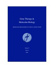 download - Gene therapy & Molecular Biology