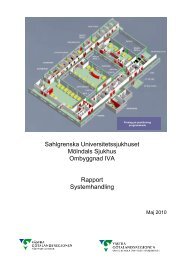 Rapport Systemhandling ombyggnad IVA_100503 - VÃ¤stfastigheter