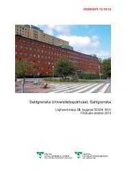 Sahlgrenska Universitetssjukhuset Sahlgrenska