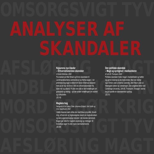 skandaler -