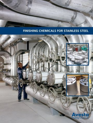 FINISHING CHEMICALS FOR stainless STEEL