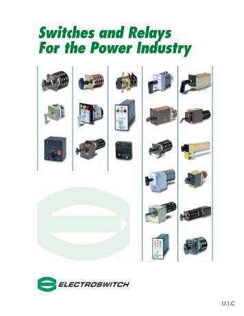 Switches and Relays For the Power Industry