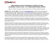 PDF: 2008 Foreclosure Market Report from RealtyTrac