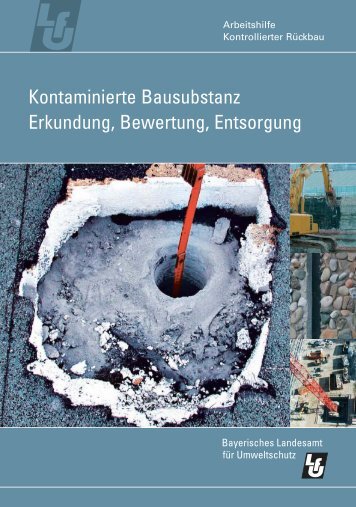 Kontaminierte Bausubstanz - Abfallratgeber Bayern