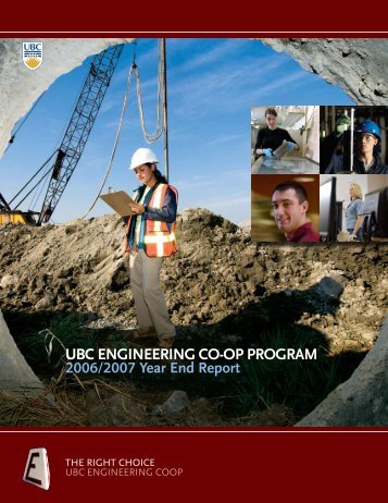 UBC ENGINEERING CO-OP PROGRAM