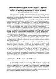 SprÃ¡va o personÃ¡lnom zastÃºpenÃ­ Slovenskej ... - Ãrad vlÃ¡dy SR