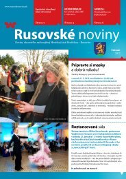 Rusovské noviny