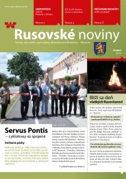 Rusovské noviny