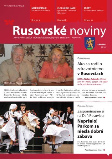 Rusovské noviny