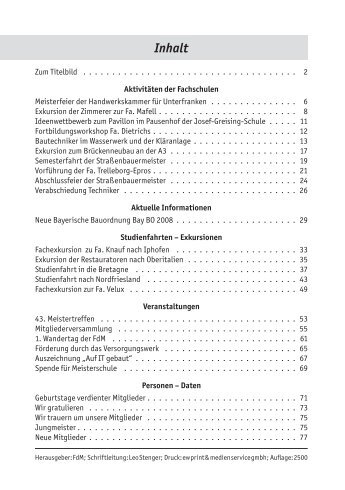 Studienfahrten – Exkursionen