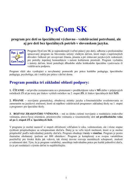 DysCom SK