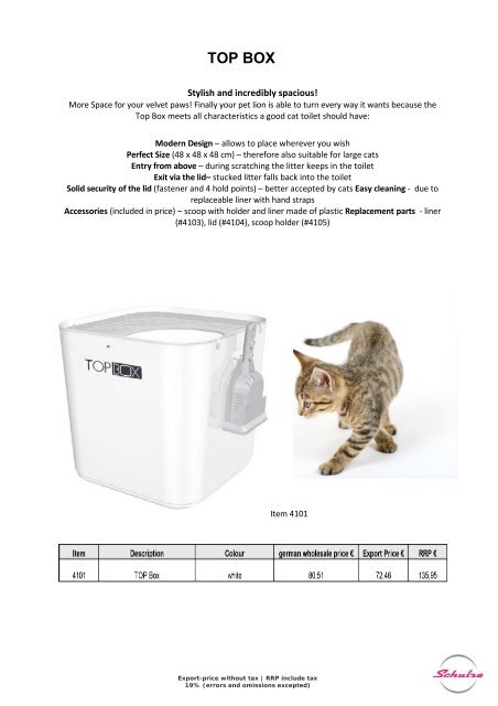 Export Cat Neu Neu in Bearbeitung PB