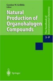 The Diversity of Naturally Produced Organohalogens - Developers