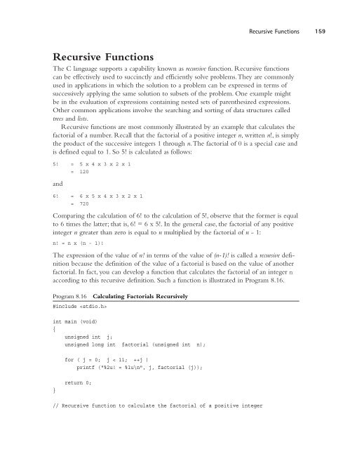 Programming in C