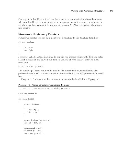 Programming in C