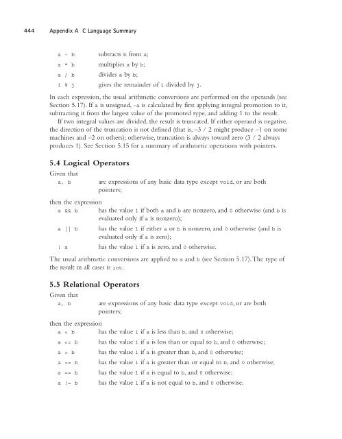 Programming in C