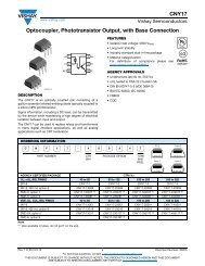 Optocoupler Phototransistor Output with Base Connection