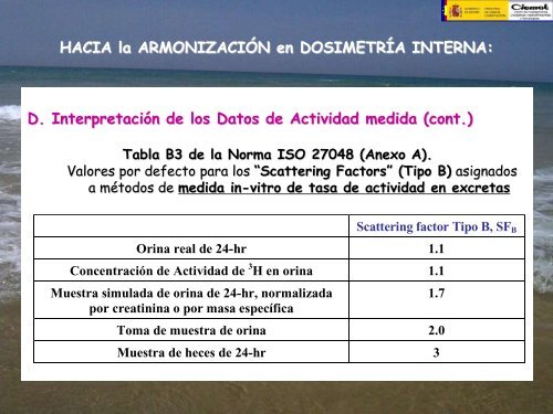 ARMONIZACIÓN EN DOSIMETRÍA INTERNA OCUPACIONAL