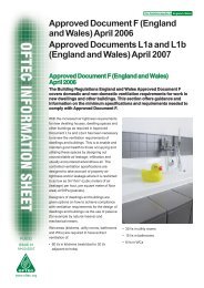 Approved Document F (England and Wales) - Commercial Fuel ...